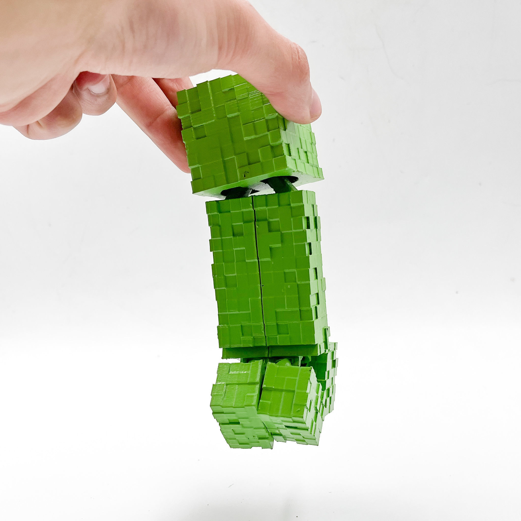 MINECRAFT FLEXI-CREEPER ARTICULATED PRINT IN PLACE CREEPER 3D model 3D ...