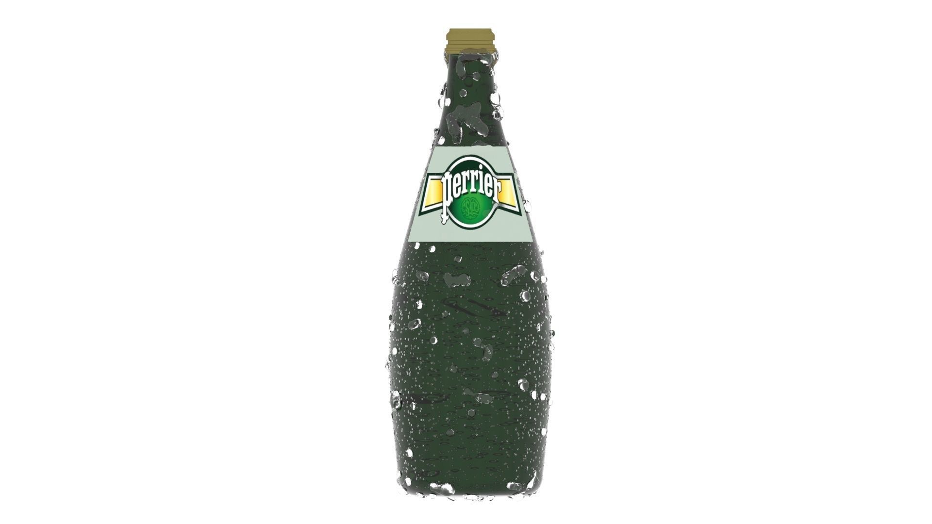 Perrier Water Bottle 3D model_31