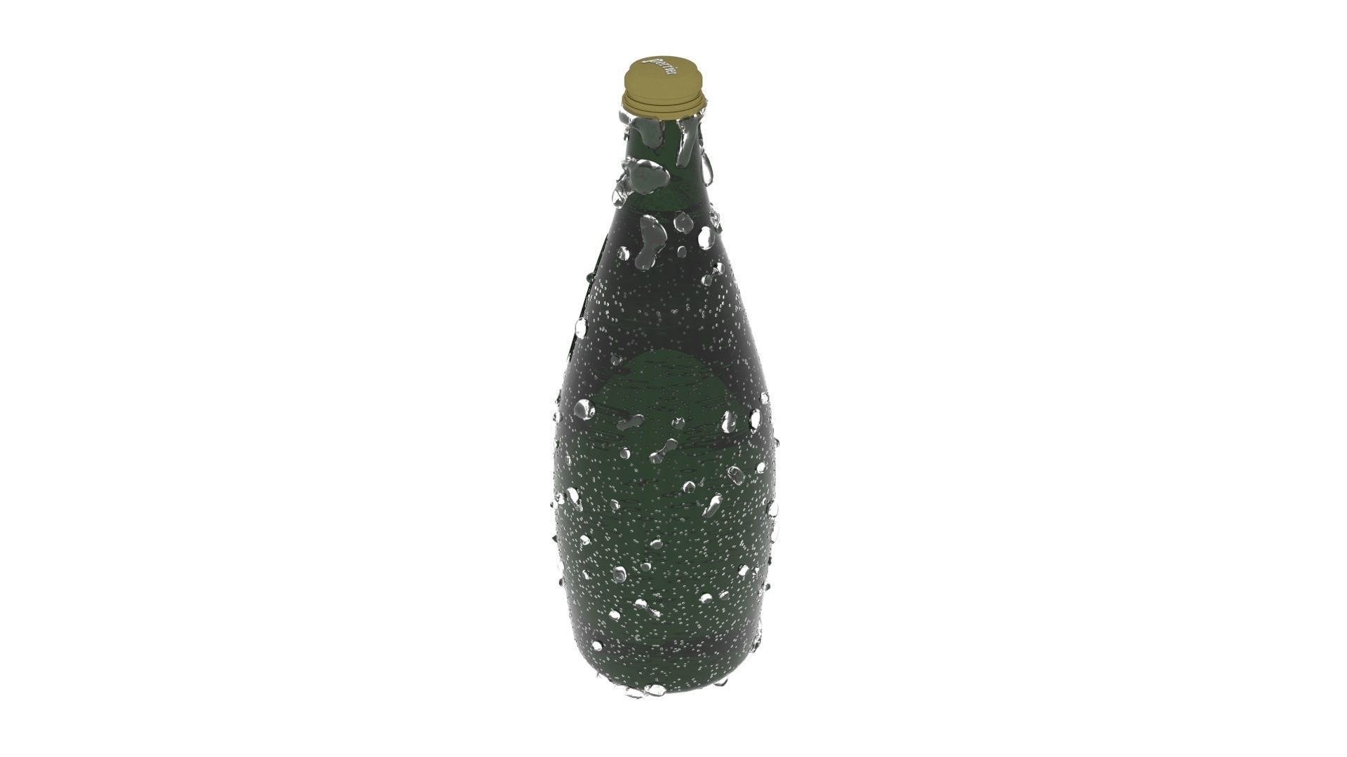 Perrier Water Bottle 3D model_23