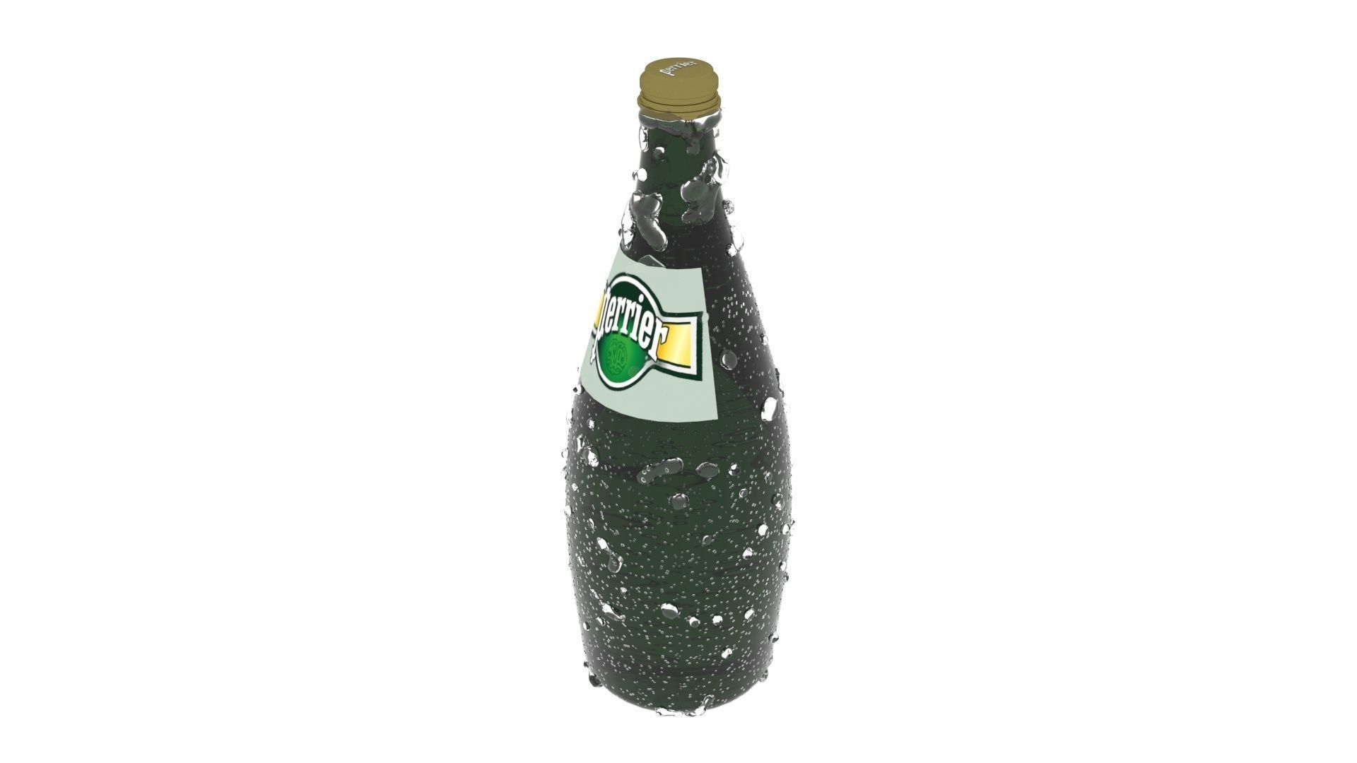 Perrier Water Bottle 3D model_22