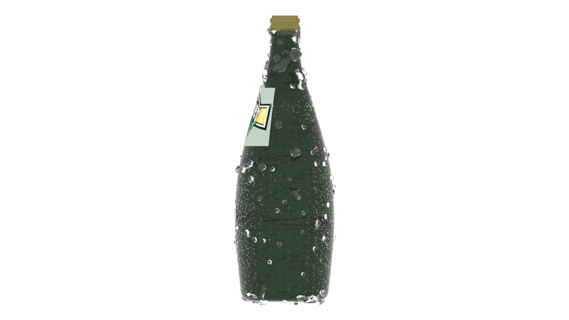Perrier Water Bottle 3D model_29