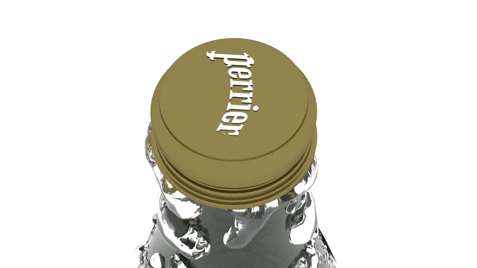 Perrier Water Bottle 3D model_28
