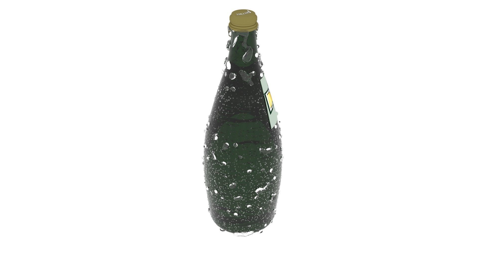 Perrier Water Bottle 3D model_24