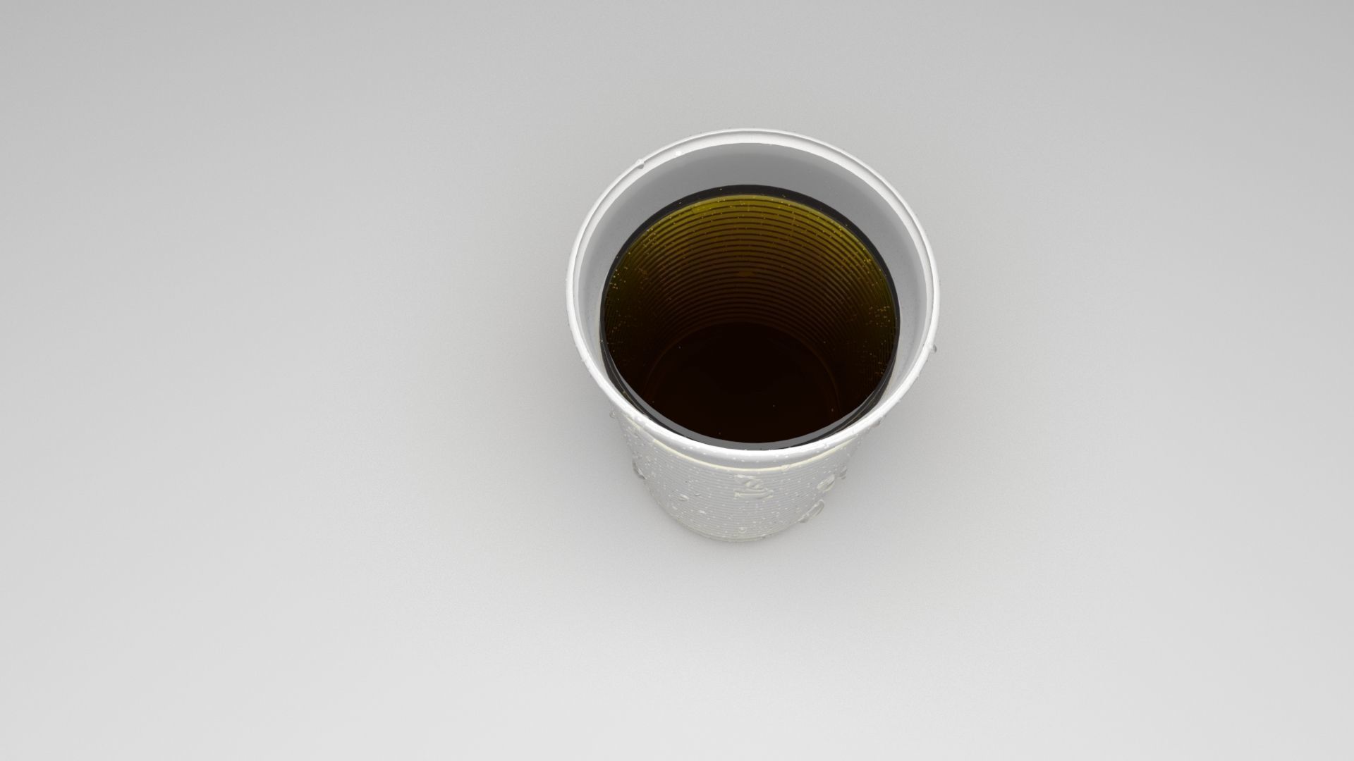 Plastic Cup With Cola 3D model_5