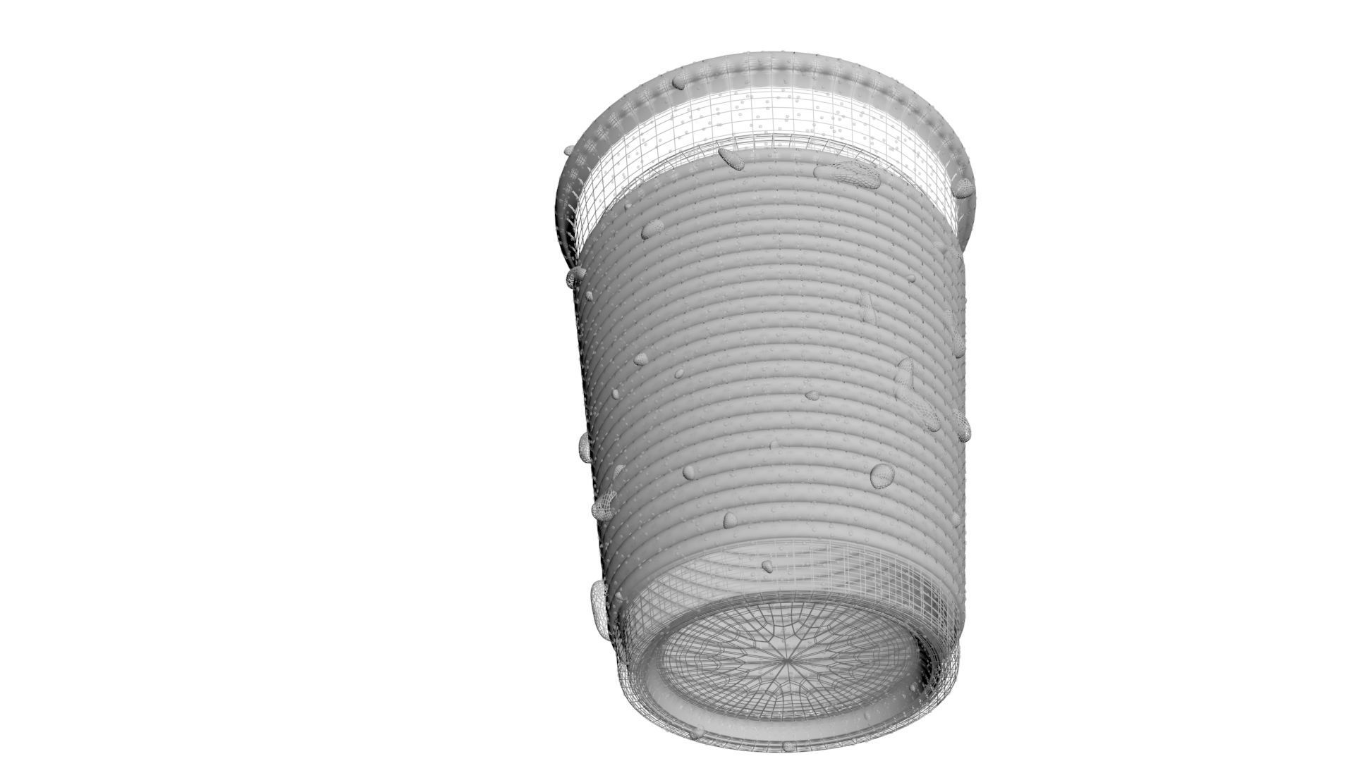 Plastic Cup With Cola 3D model_32