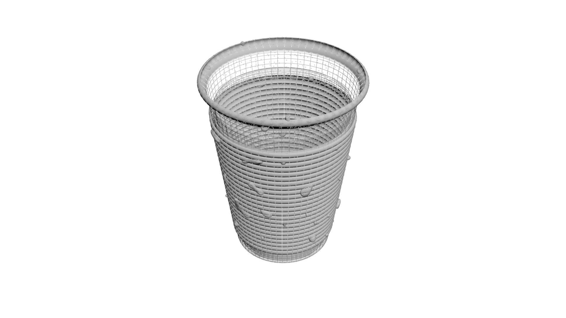 Plastic Cup With Cola 3D model_26