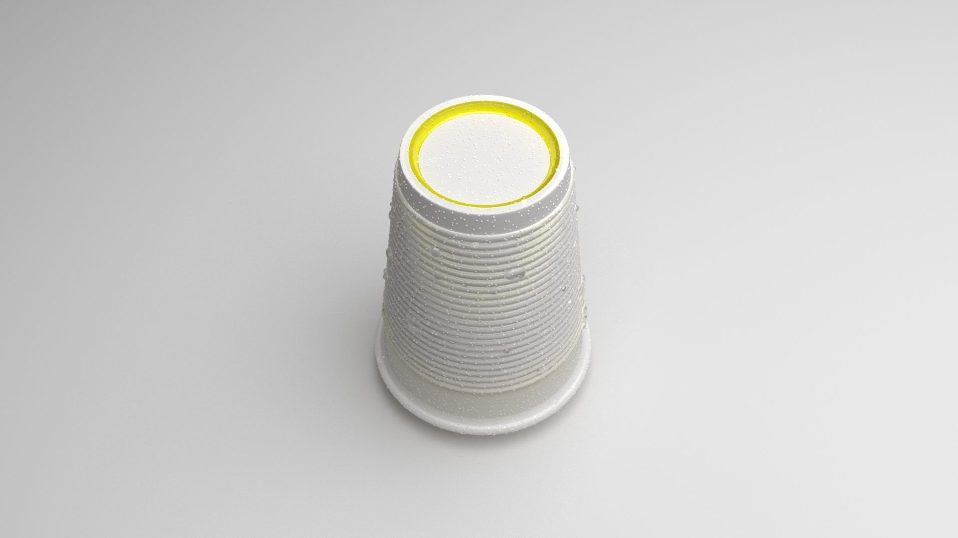 Plastic Cup With Cola 3D model_10
