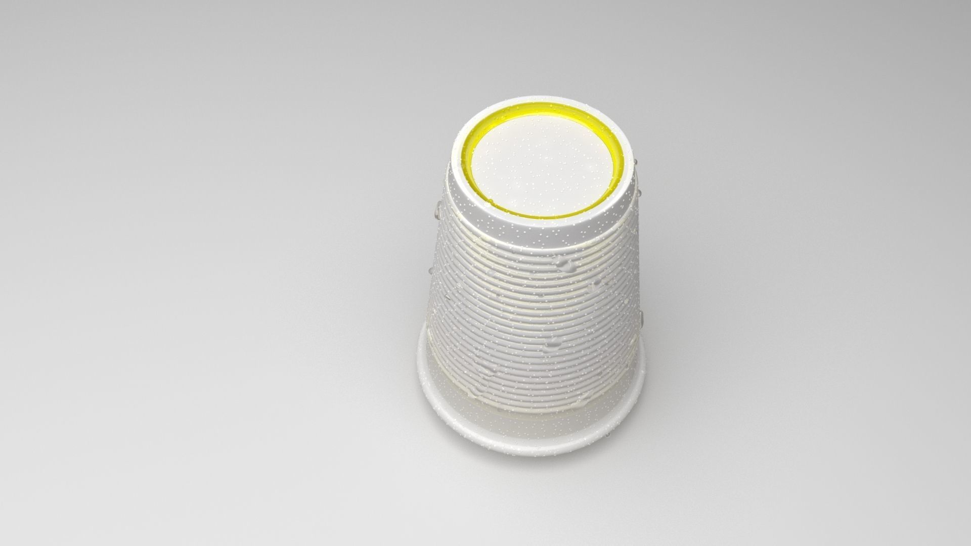 Plastic Cup With Cola 3D model_9