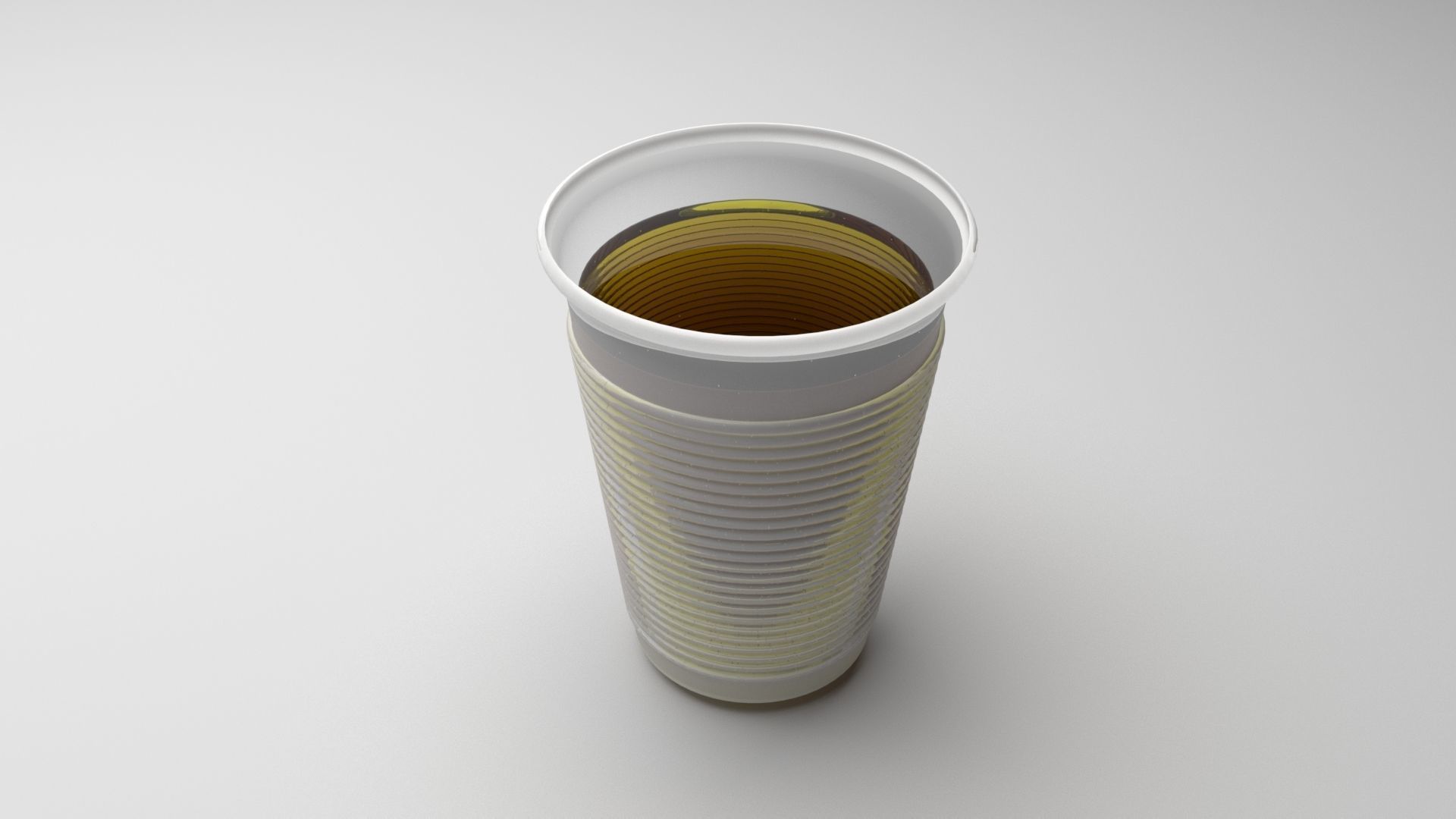 Plastic Cup With Cola 3D model_23
