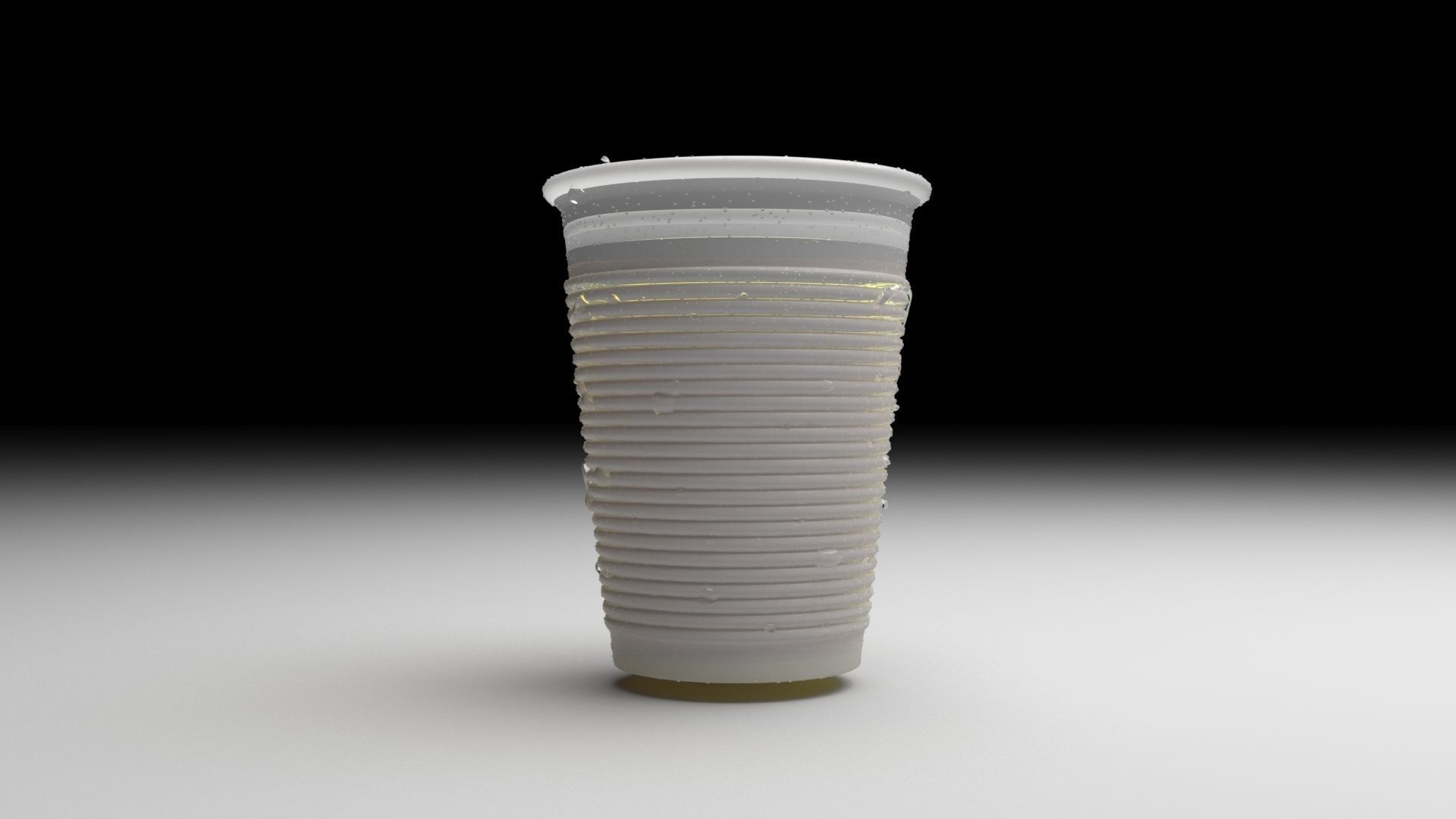 Plastic Cup With Cola 3D model_6