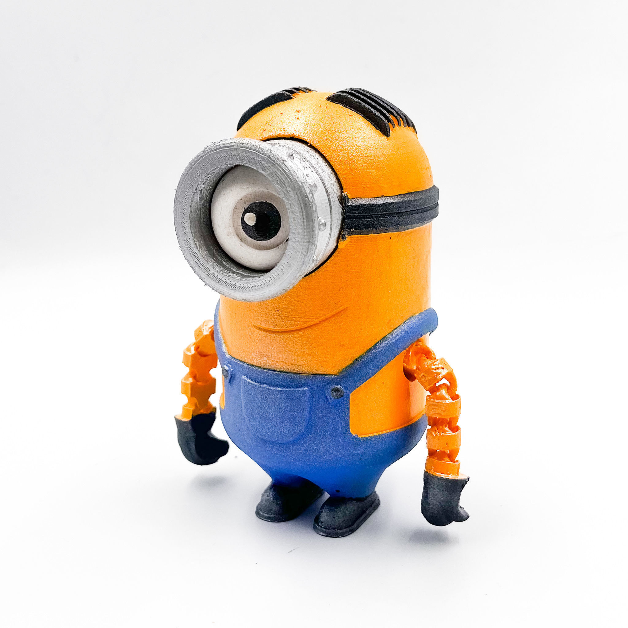 Minion FLEXI Articulated Minions Despicable Me 3D print model_7