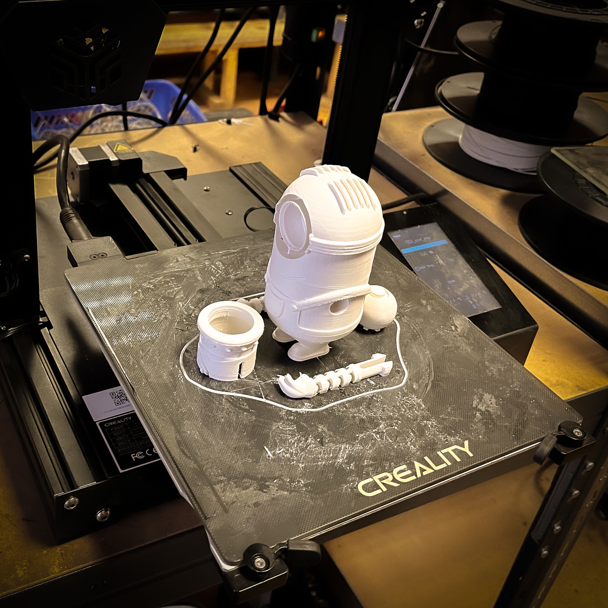 Minion FLEXI Articulated Minions Despicable Me 3D print model_3