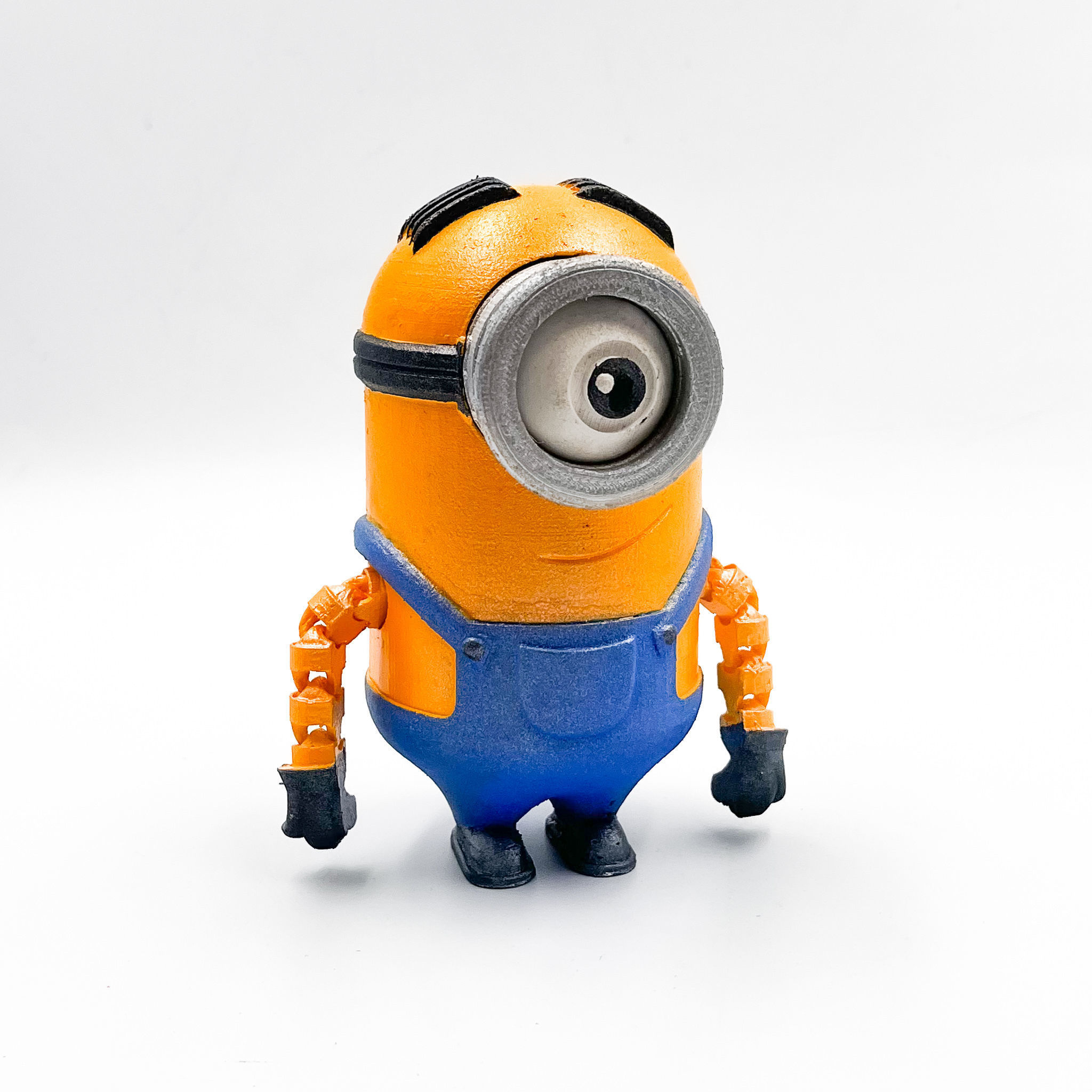 Minion FLEXI Articulated Minions Despicable Me 3D print model_10