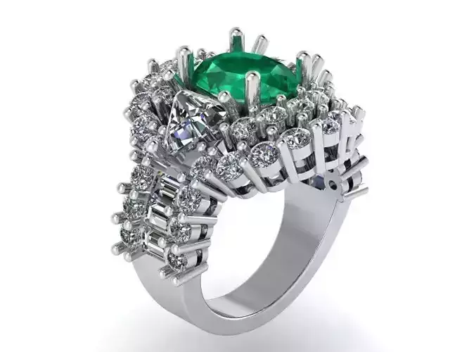 Fashion Diamond Ring 1367