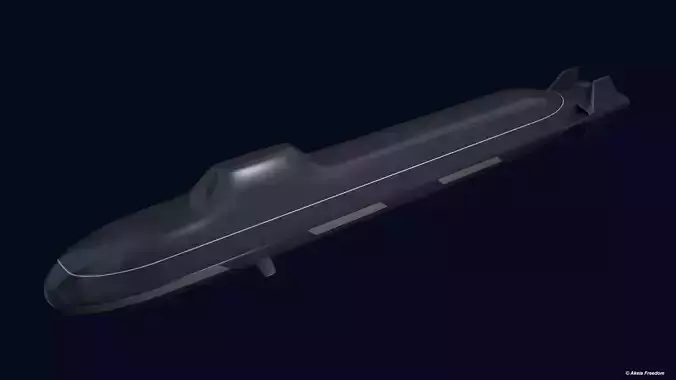 Arcturus SSBN 3D model