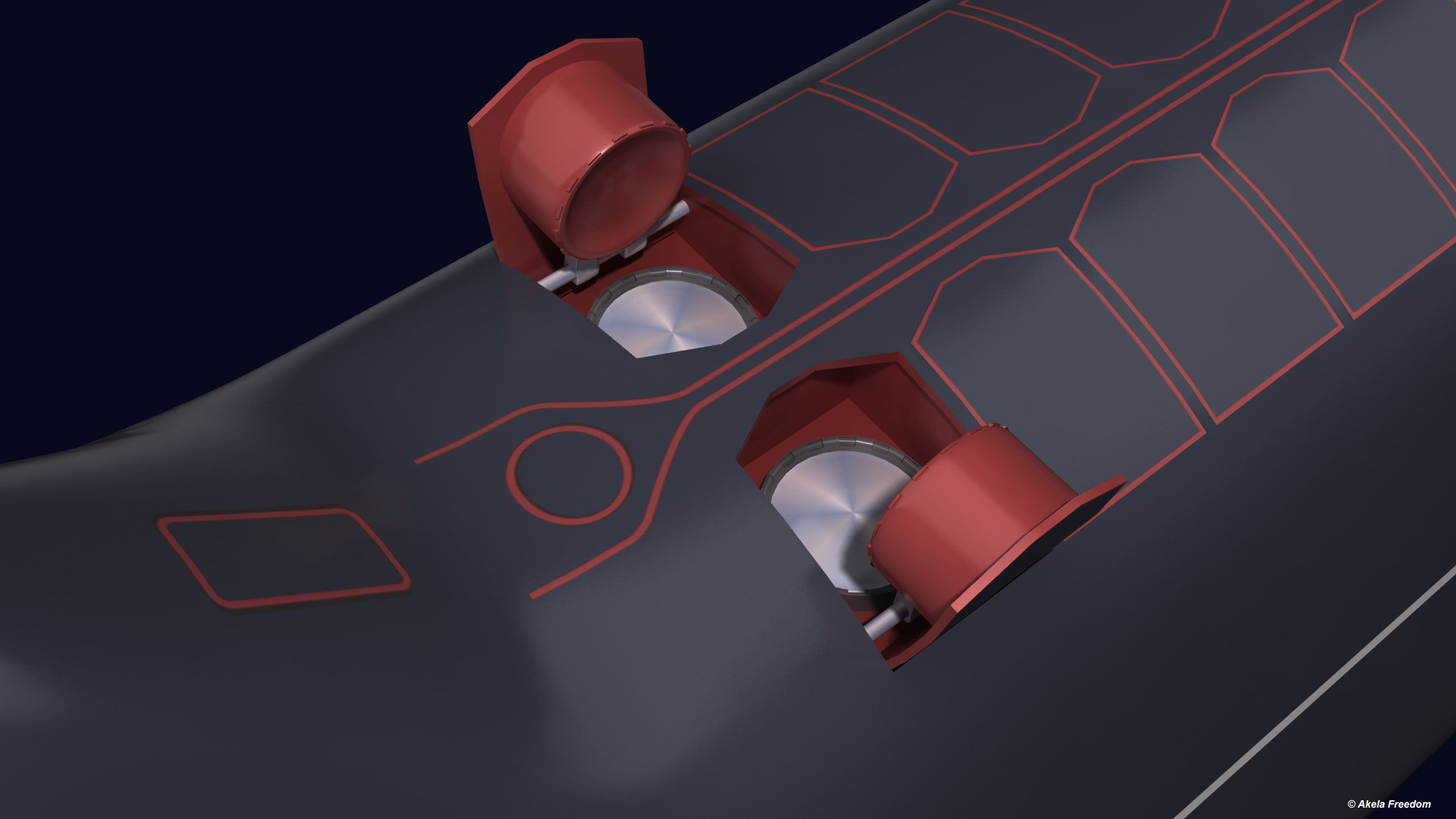 Arcturus SSBN 3D model_5