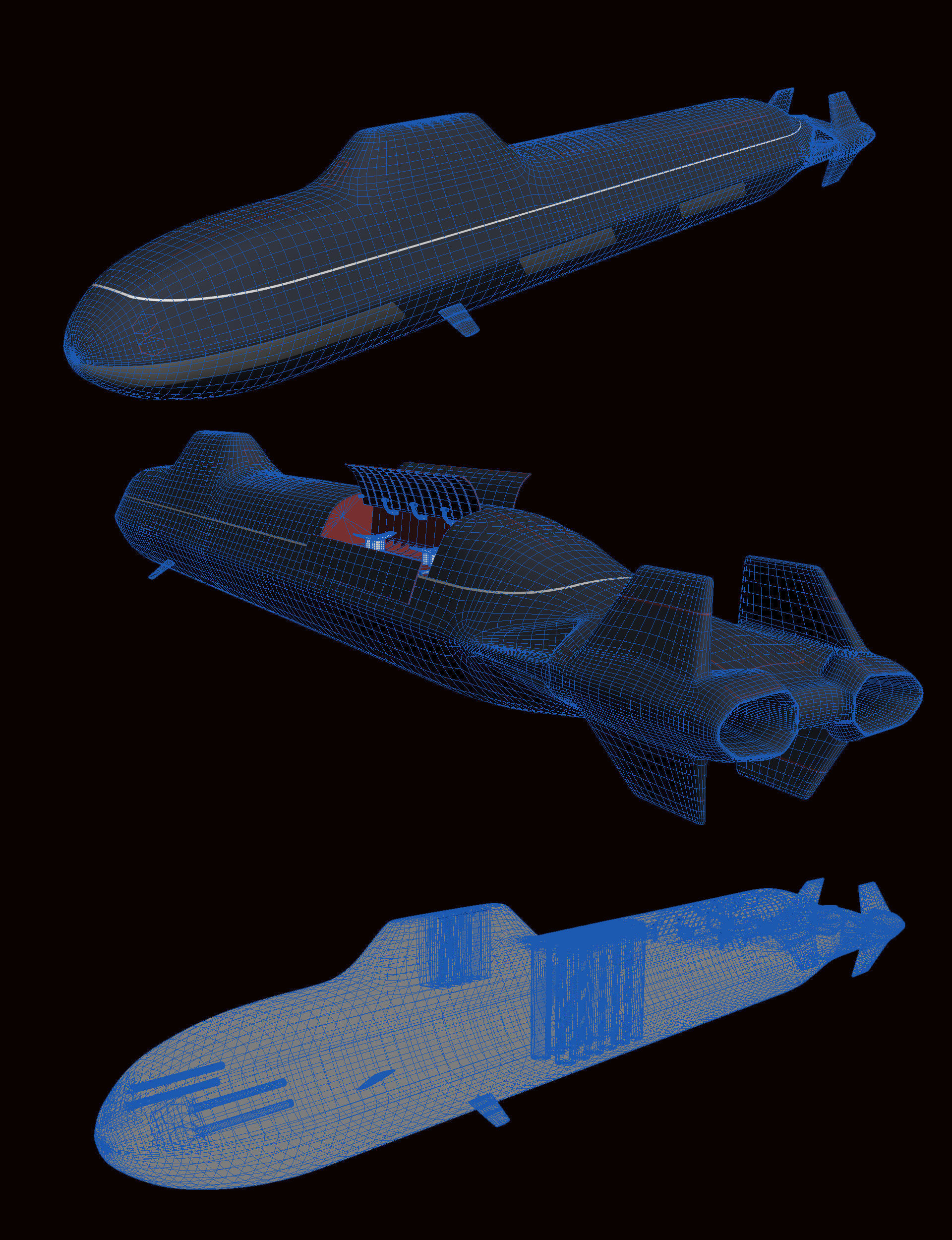 Arcturus SSBN 3D model_12