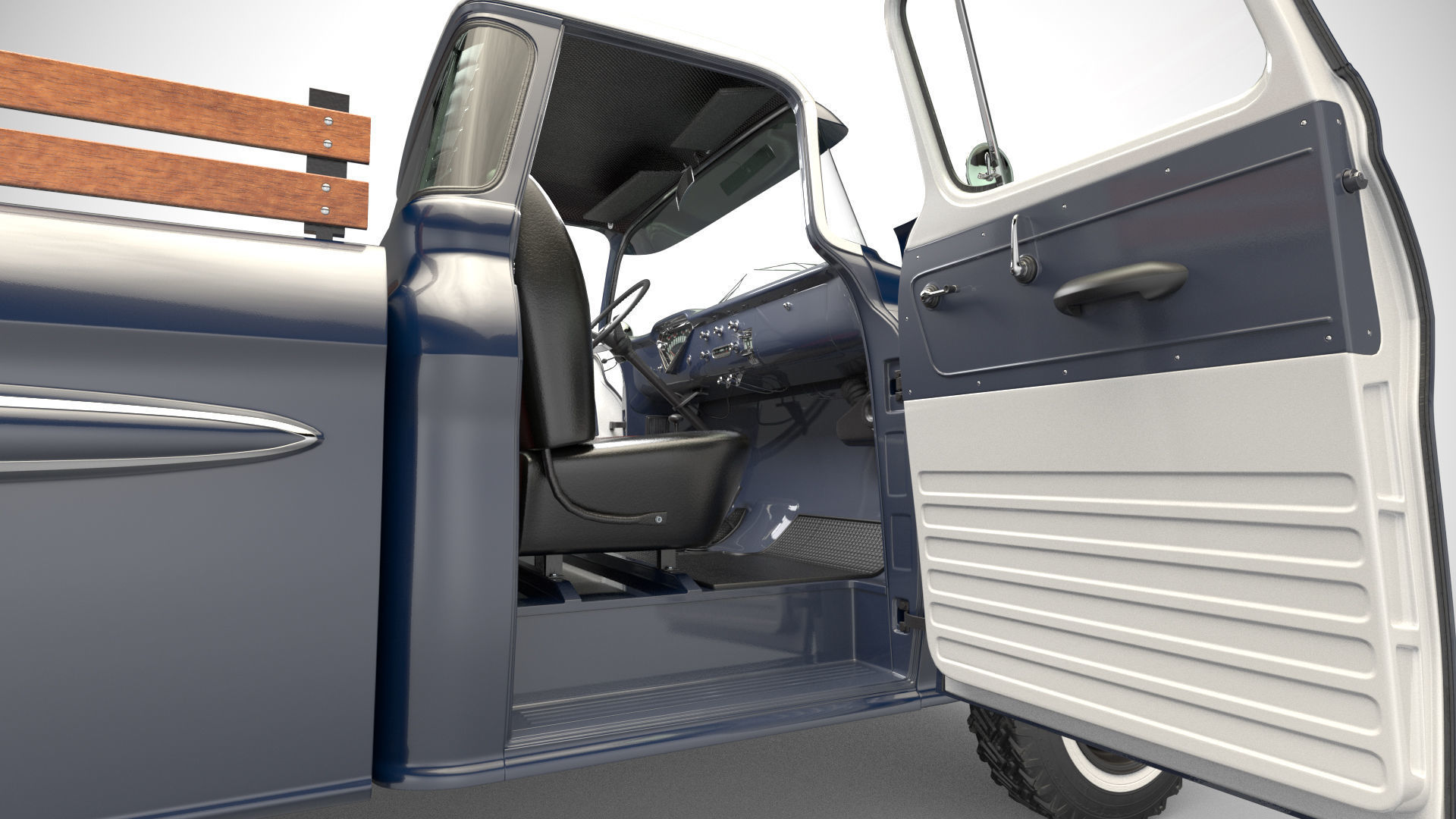 Chevrolet Apache 4x4  3D model_11