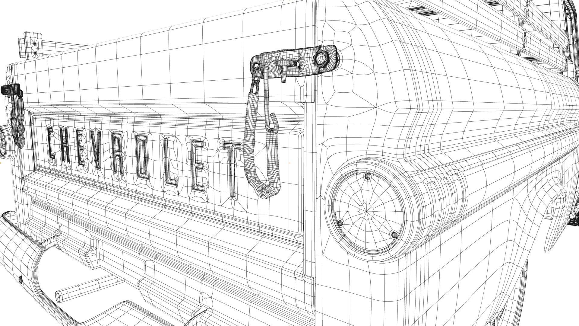 Chevrolet Apache 4x4  3D model_47