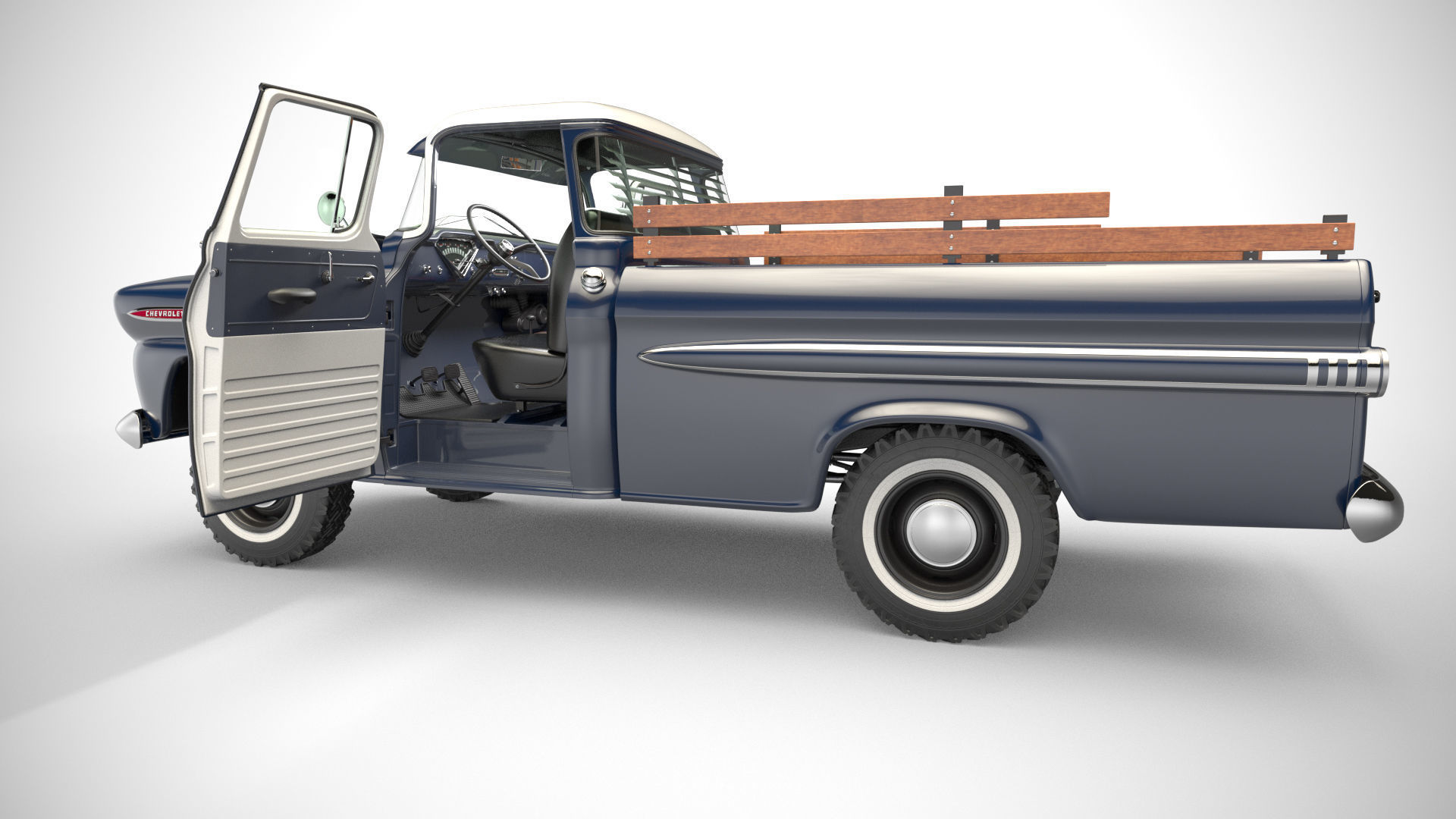 Chevrolet Apache 4x4  3D model_22
