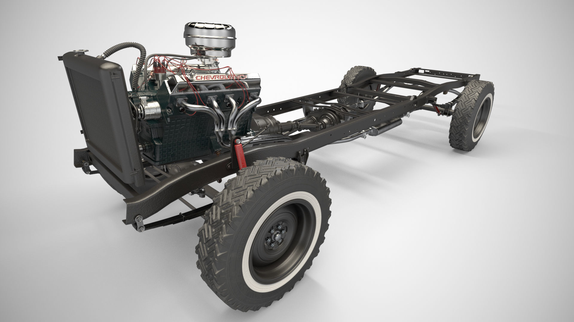 Chevrolet Apache 4x4  3D model_34