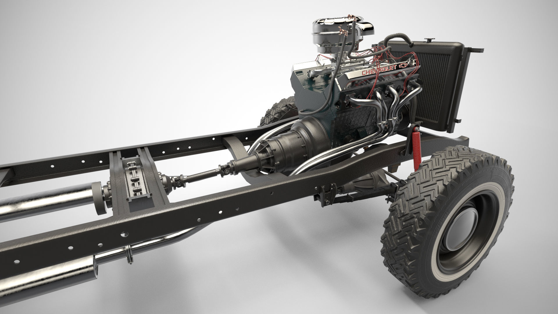 Chevrolet Apache 4x4  3D model_36