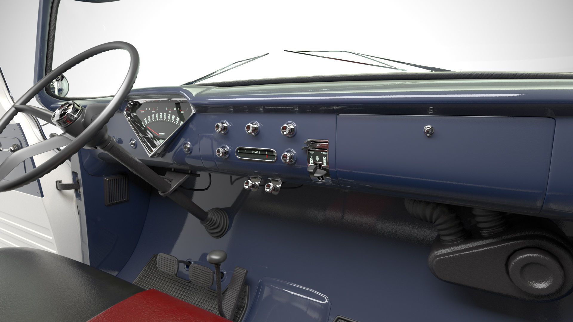 Chevrolet Apache 4x4  3D model_10