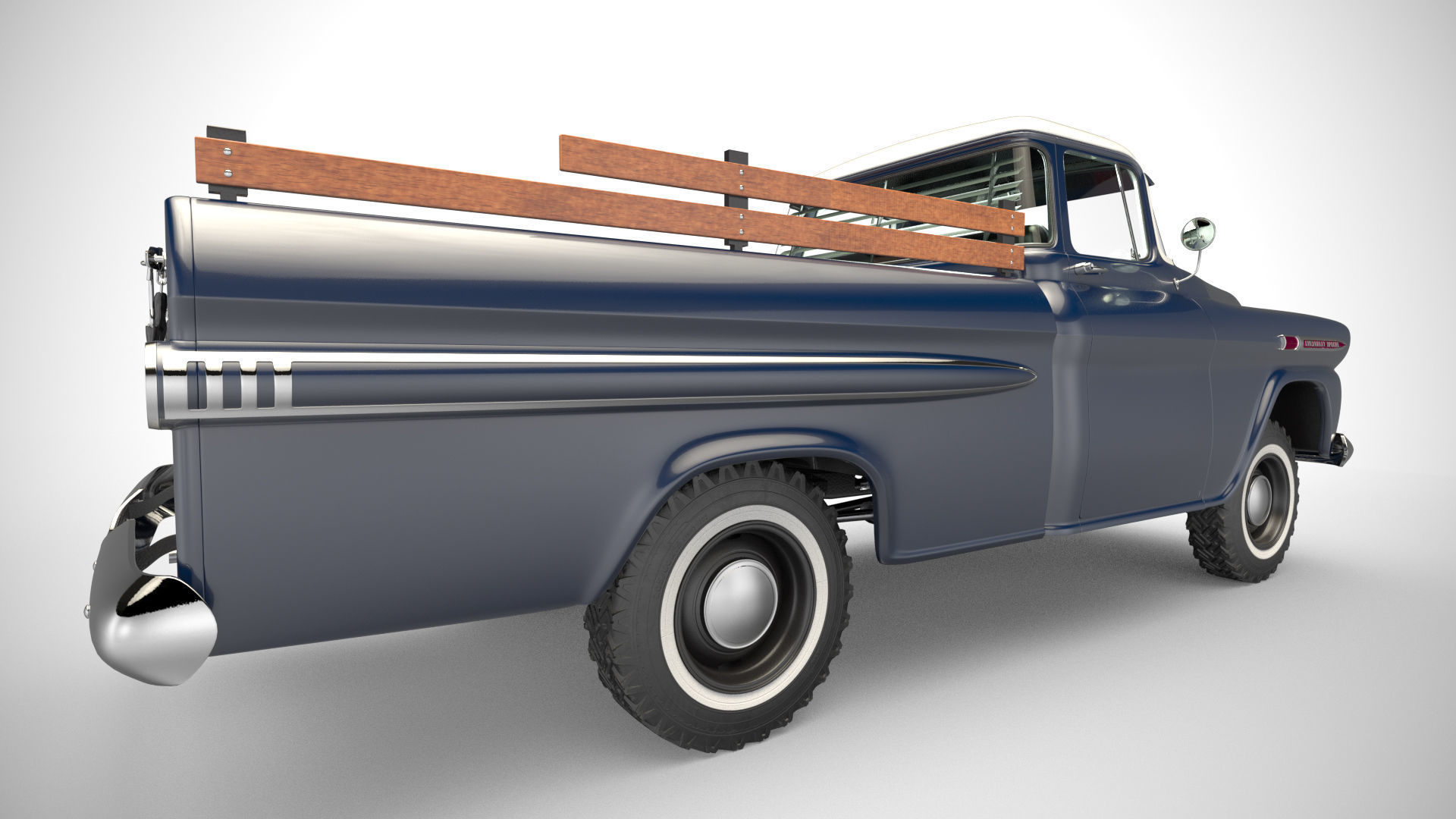 Chevrolet Apache 4x4  3D model_28