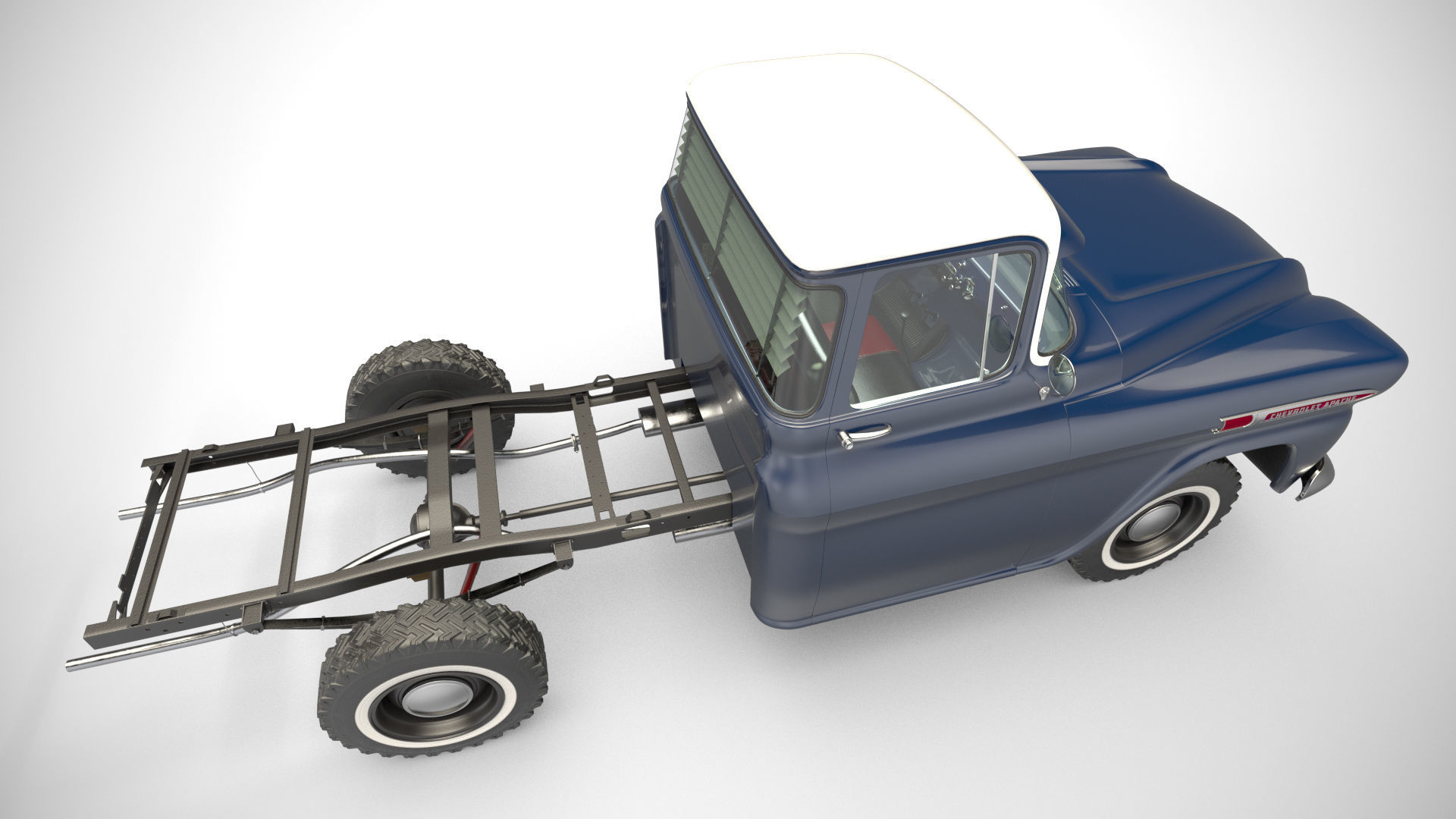 Chevrolet Apache 4x4  3D model_27