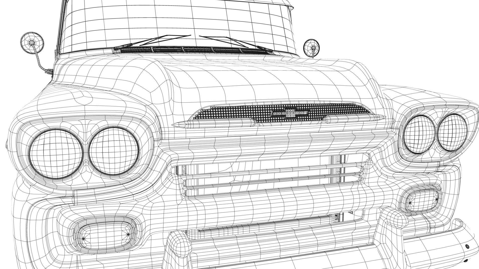 Chevrolet Apache 4x4  3D model_43