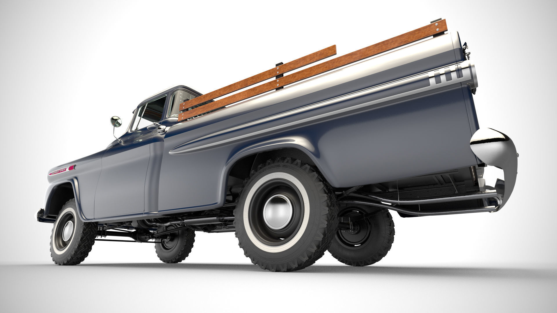 Chevrolet Apache 4x4  3D model_32