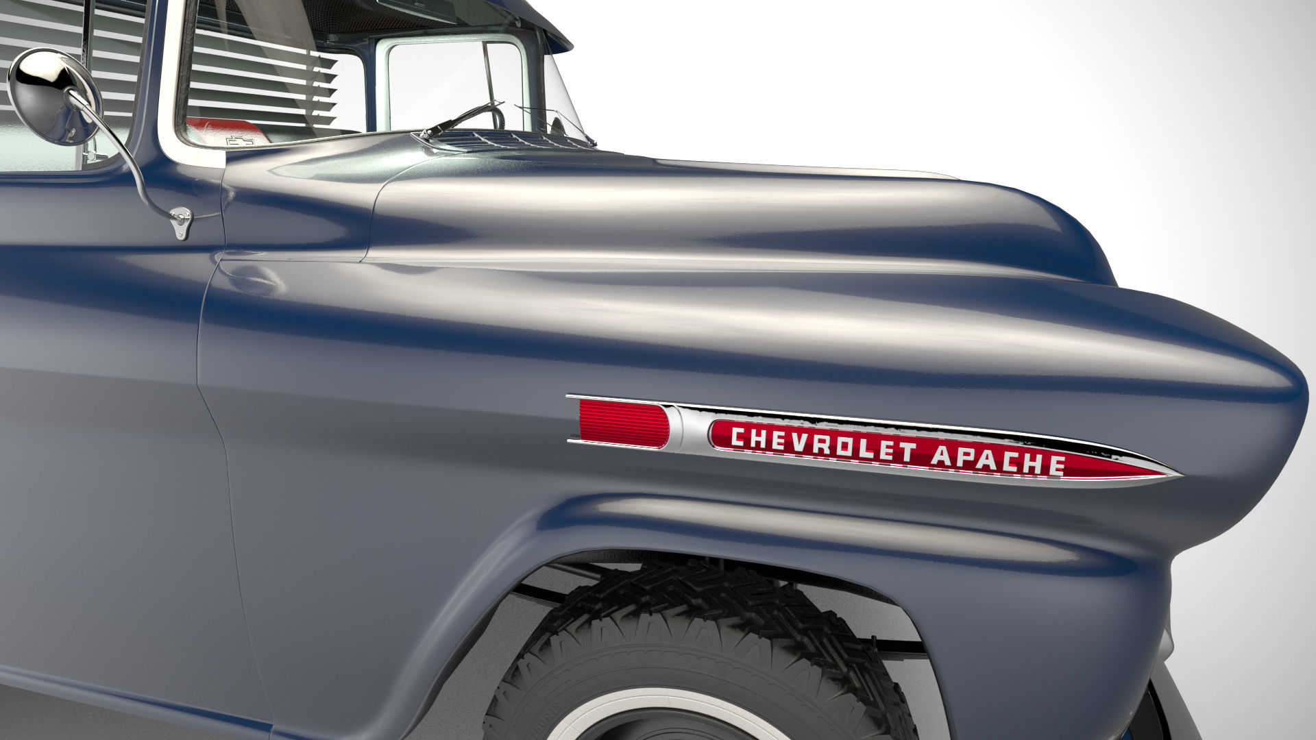 Chevrolet Apache 4x4  3D model_23
