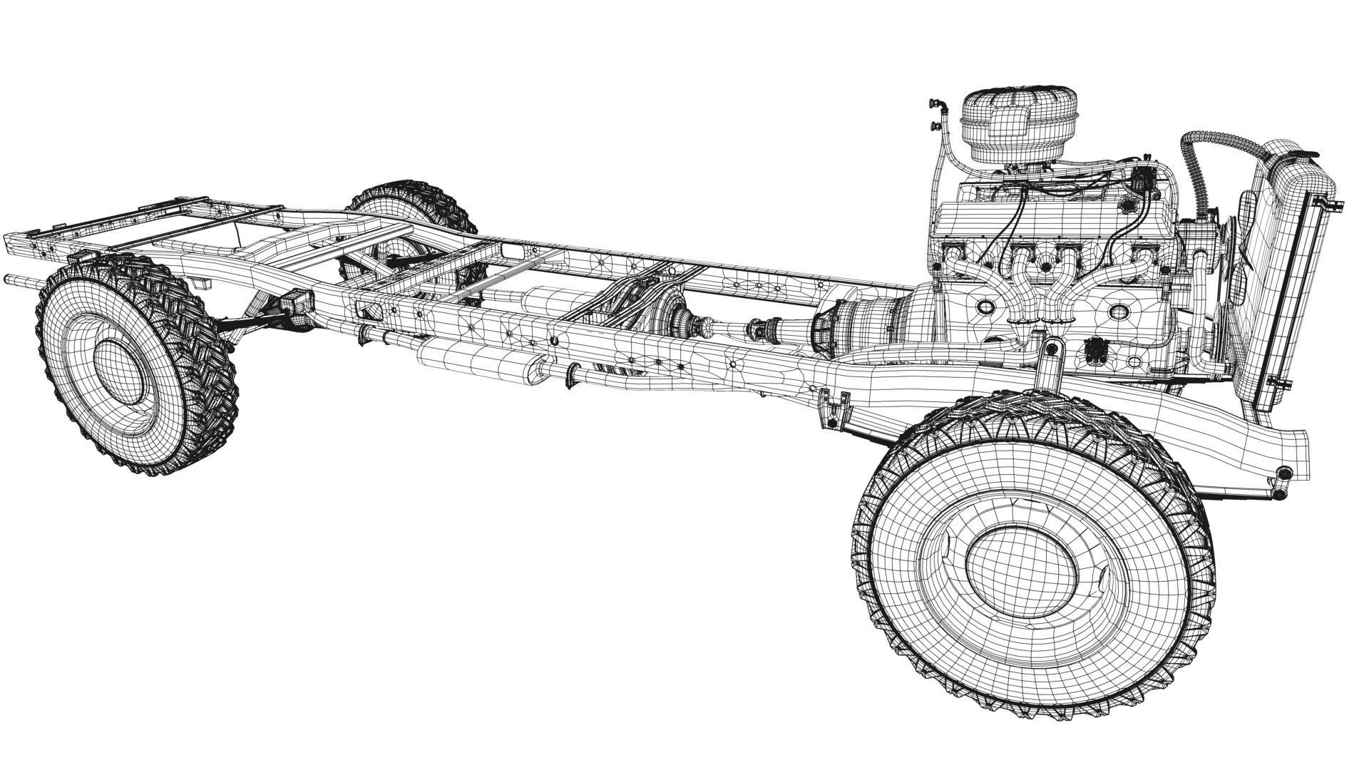 Chevrolet Apache 4x4  3D model_60