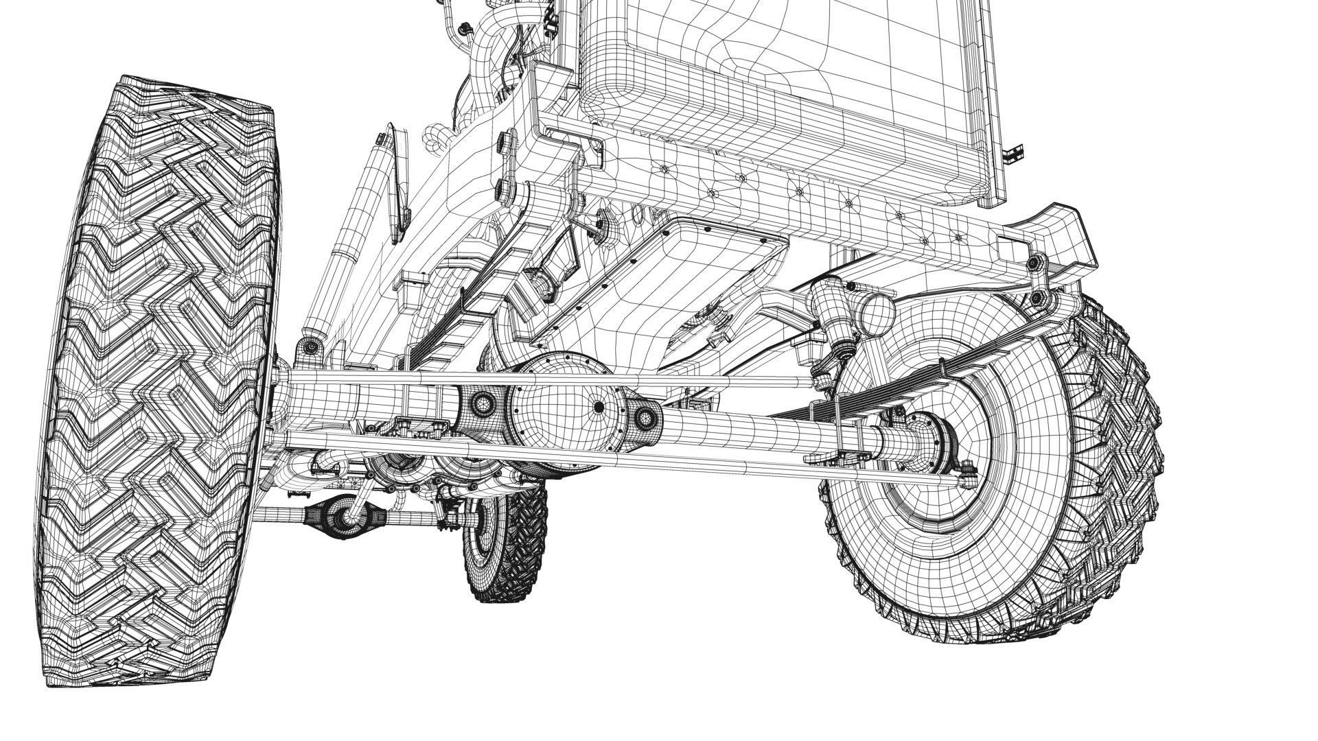 Chevrolet Apache 4x4  3D model_42