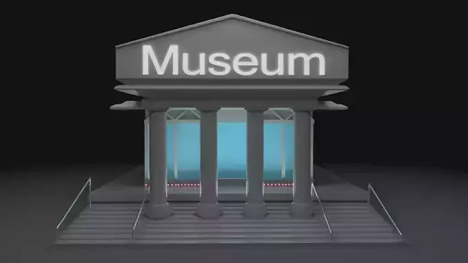 museum 3d model
