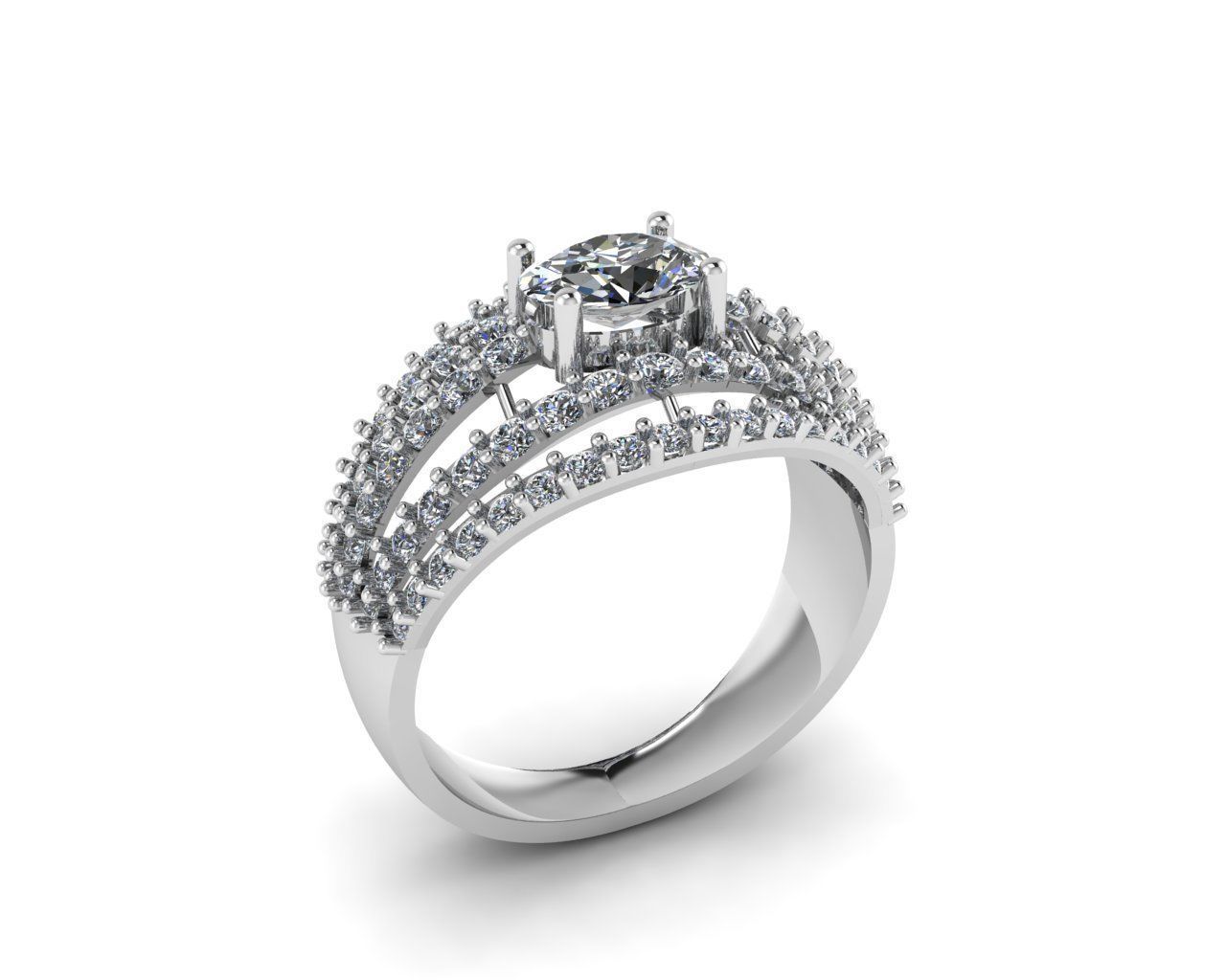 Rings  3D print model_1