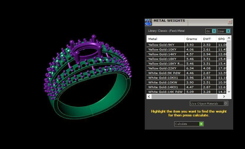 Rings  3D print model_5
