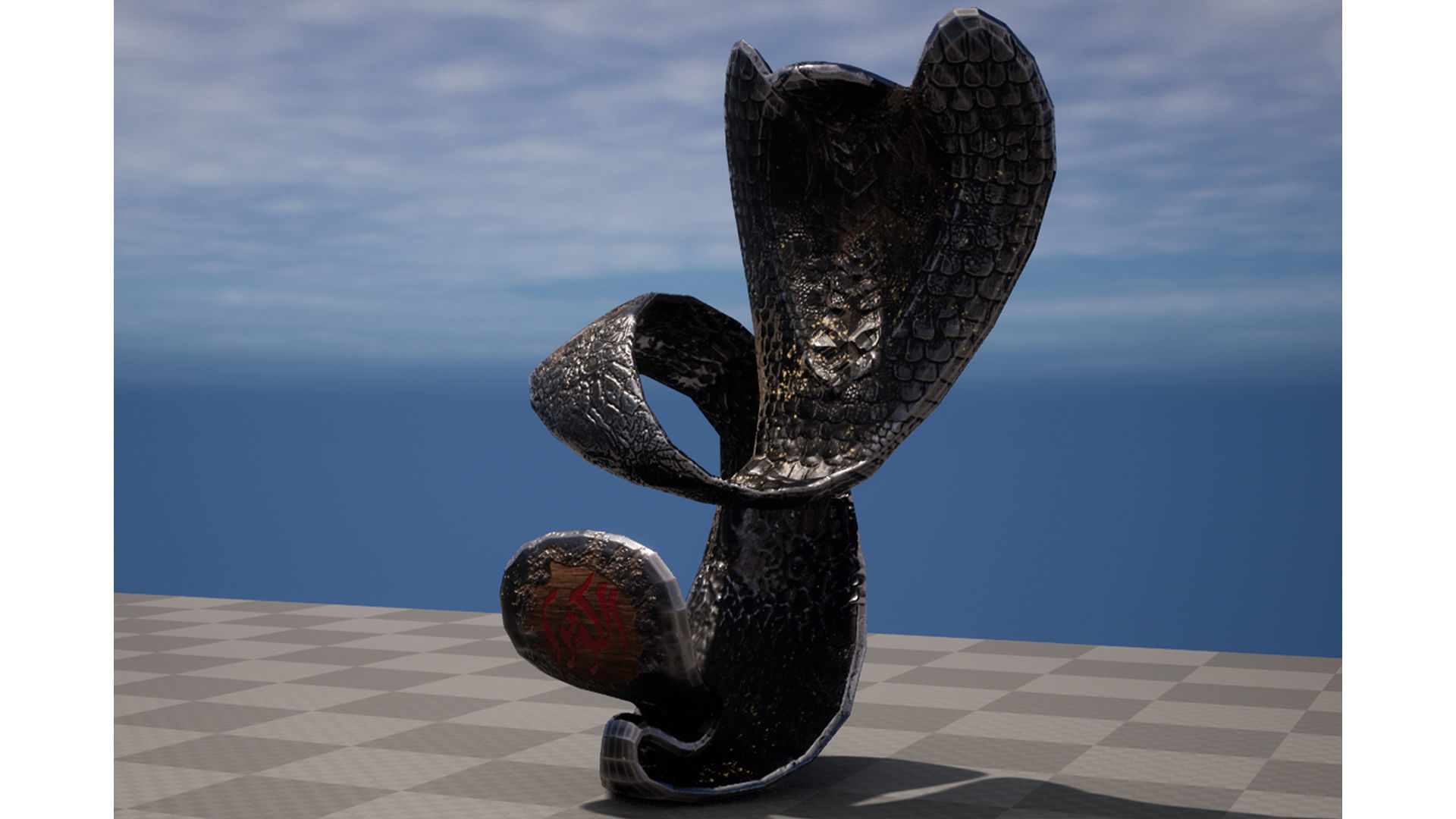 BANNER COBRA Low-poly 3D model_3