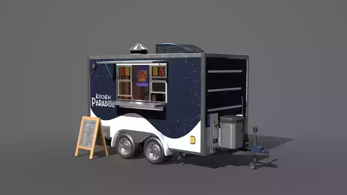 Food Trailer Truck