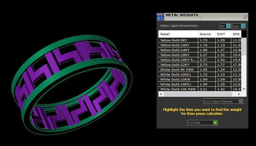 Rings 3D print model_4