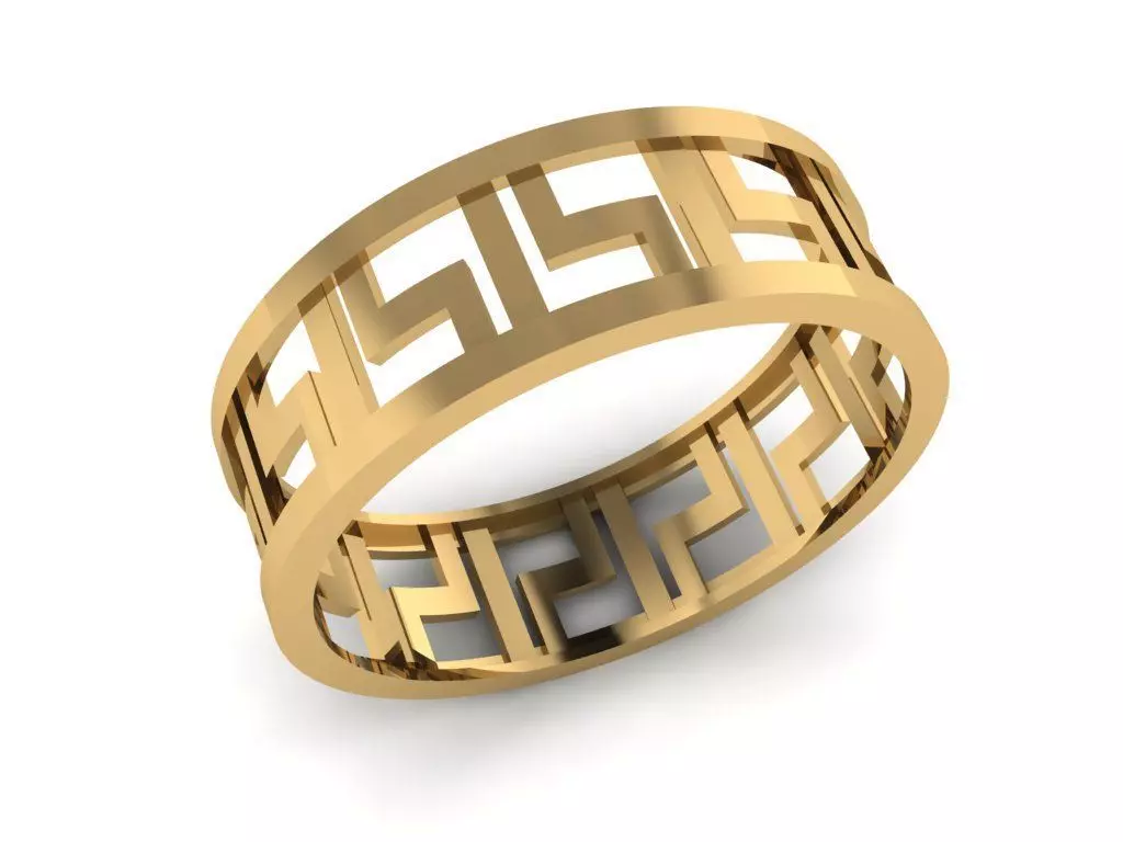 Rings 3D print model_0