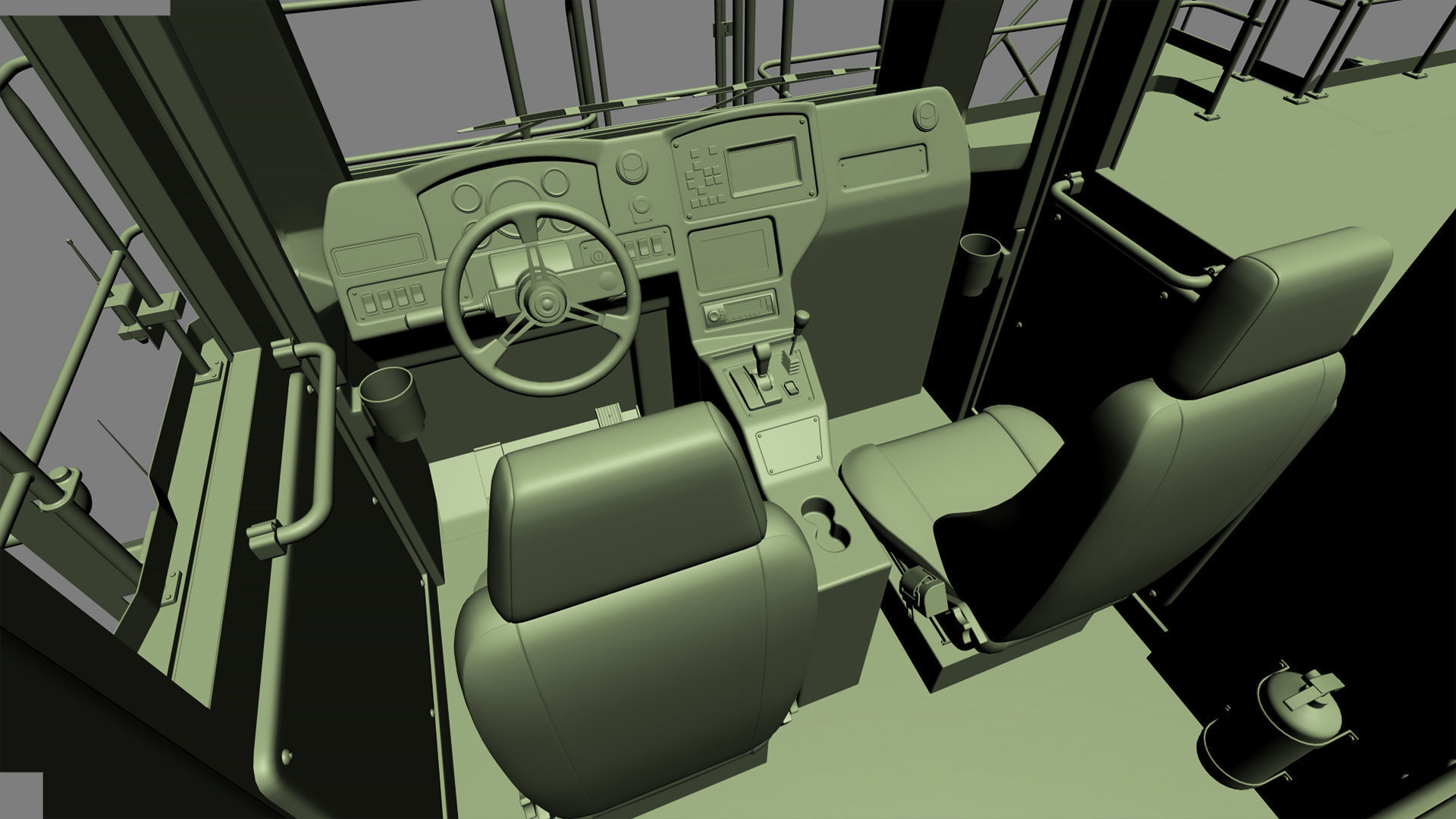 Komatsu 930 E-5 Mining Dump Truck 3D model_50