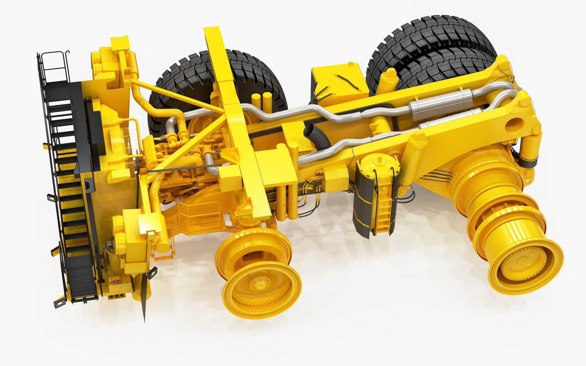 Komatsu 930 E-5 Mining Dump Truck 3D model_30