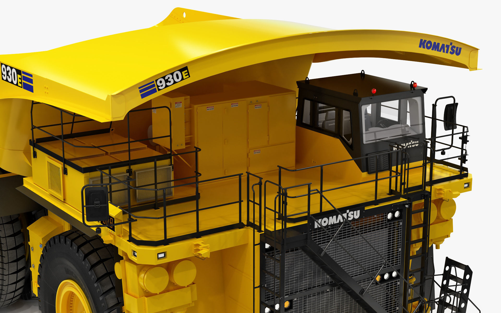 Komatsu 930 E-5 Mining Dump Truck 3D model_18