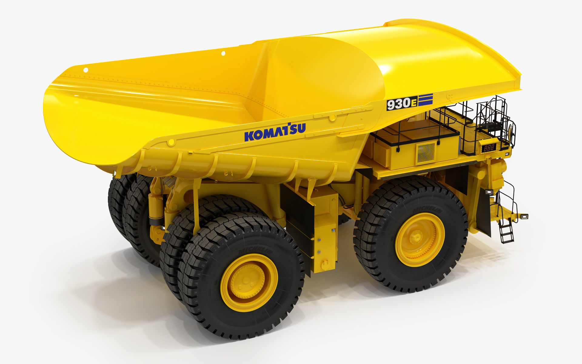 Komatsu 930 E-5 Mining Dump Truck 3D model_10