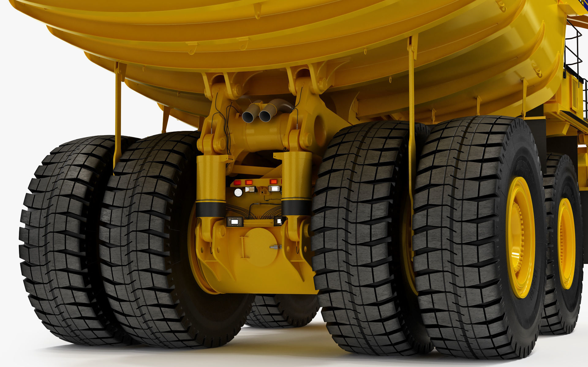 Komatsu 930 E-5 Mining Dump Truck 3D model_20