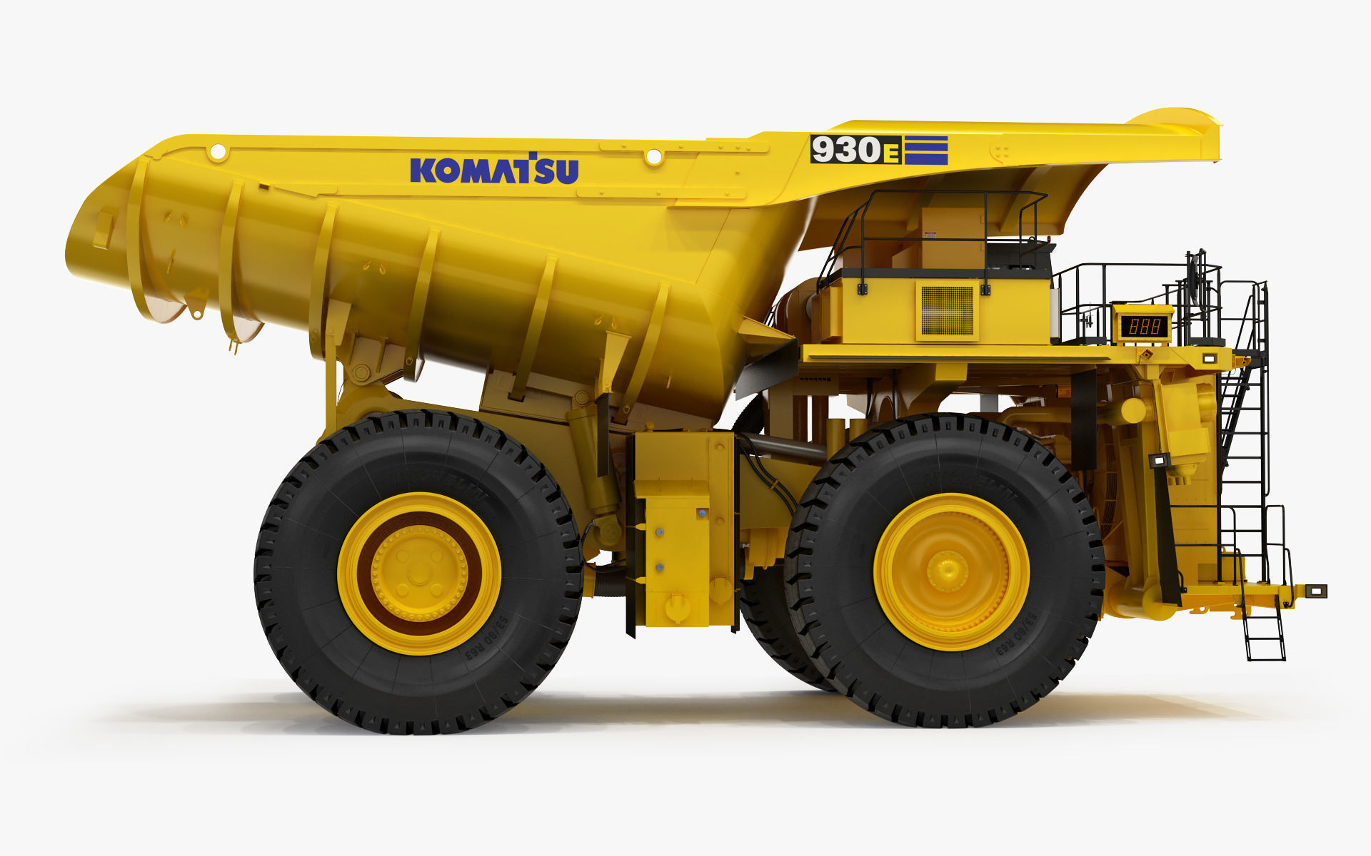Komatsu 930 E-5 Mining Dump Truck 3D model_11