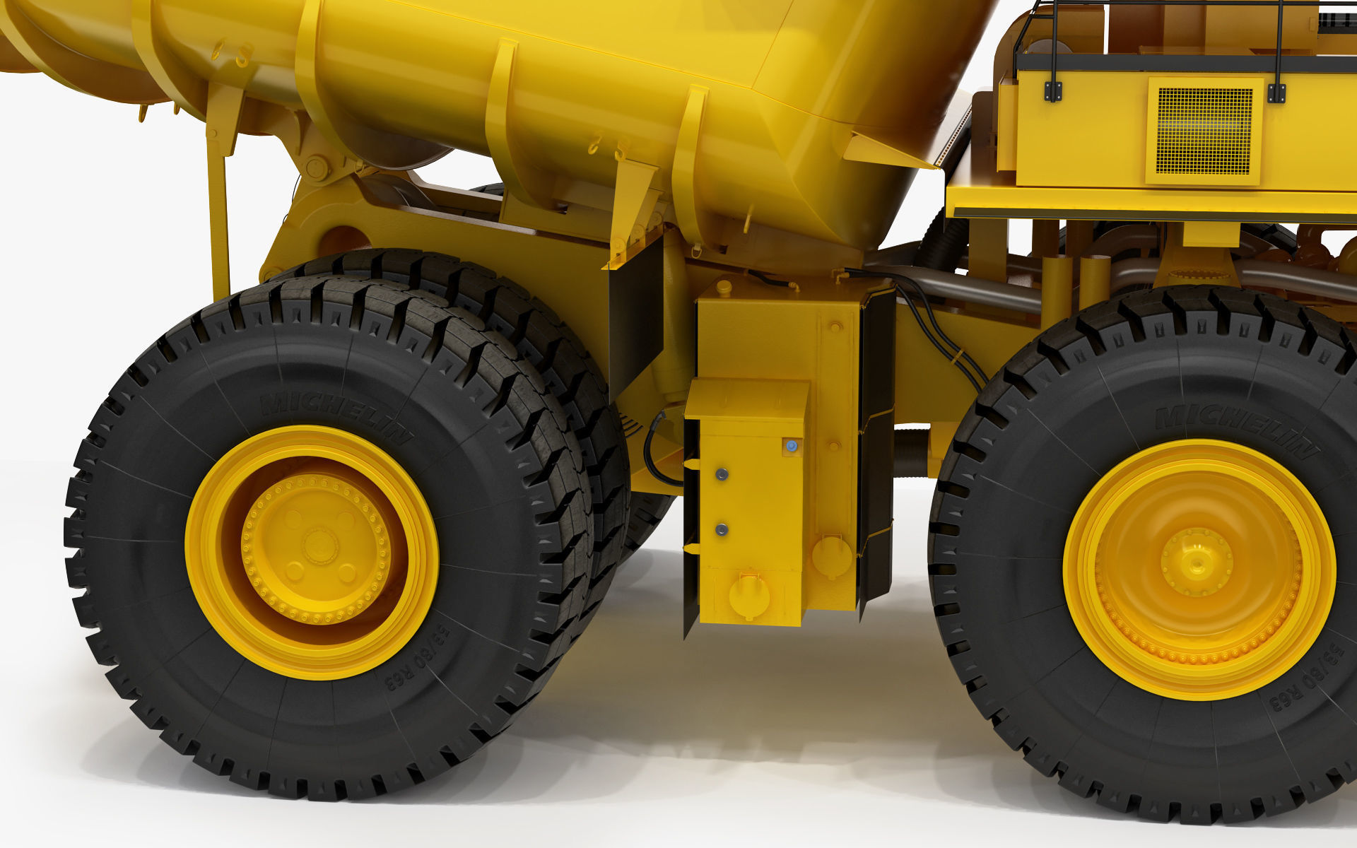 Komatsu 930 E-5 Mining Dump Truck 3D model_19