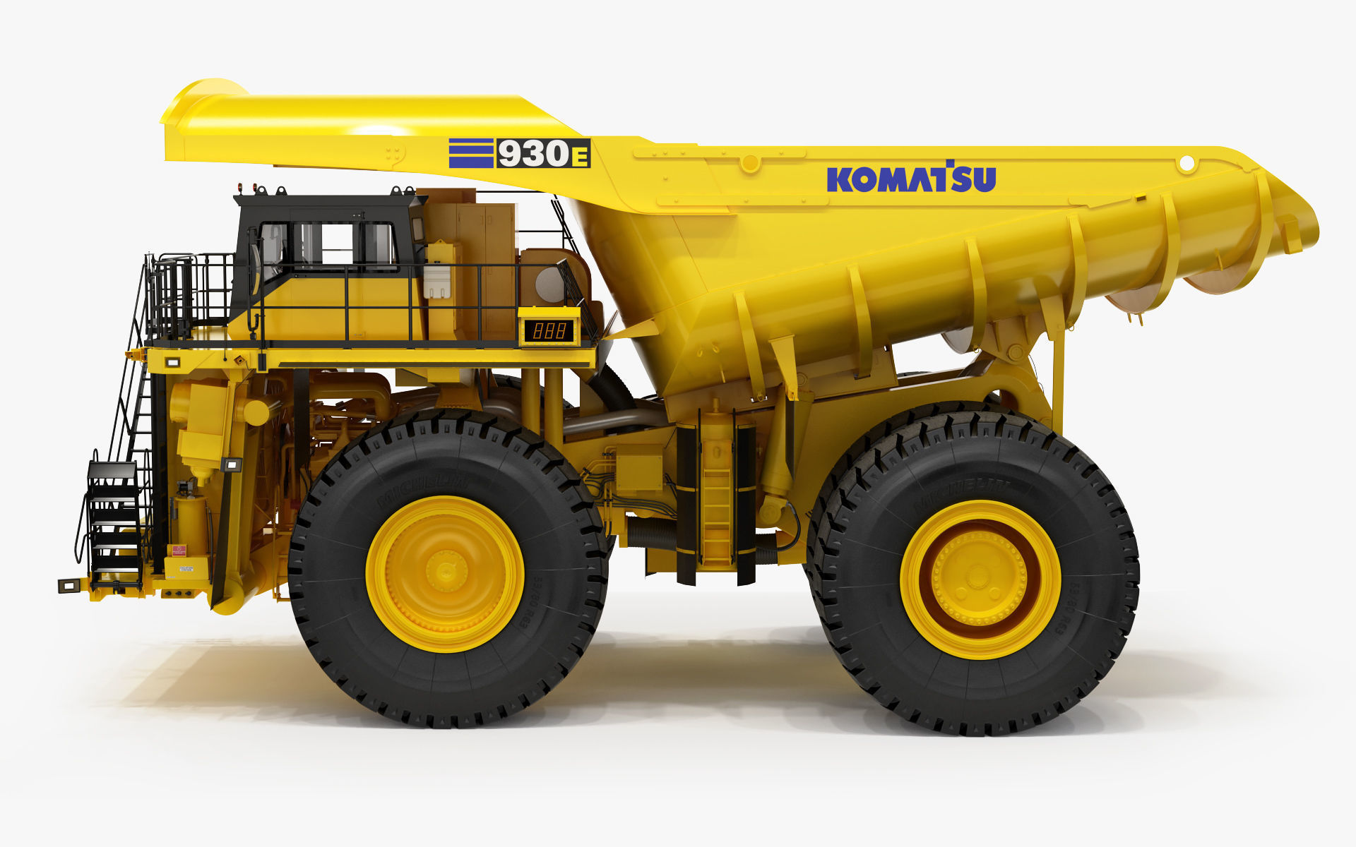 Komatsu 930 E-5 Mining Dump Truck 3D model_6