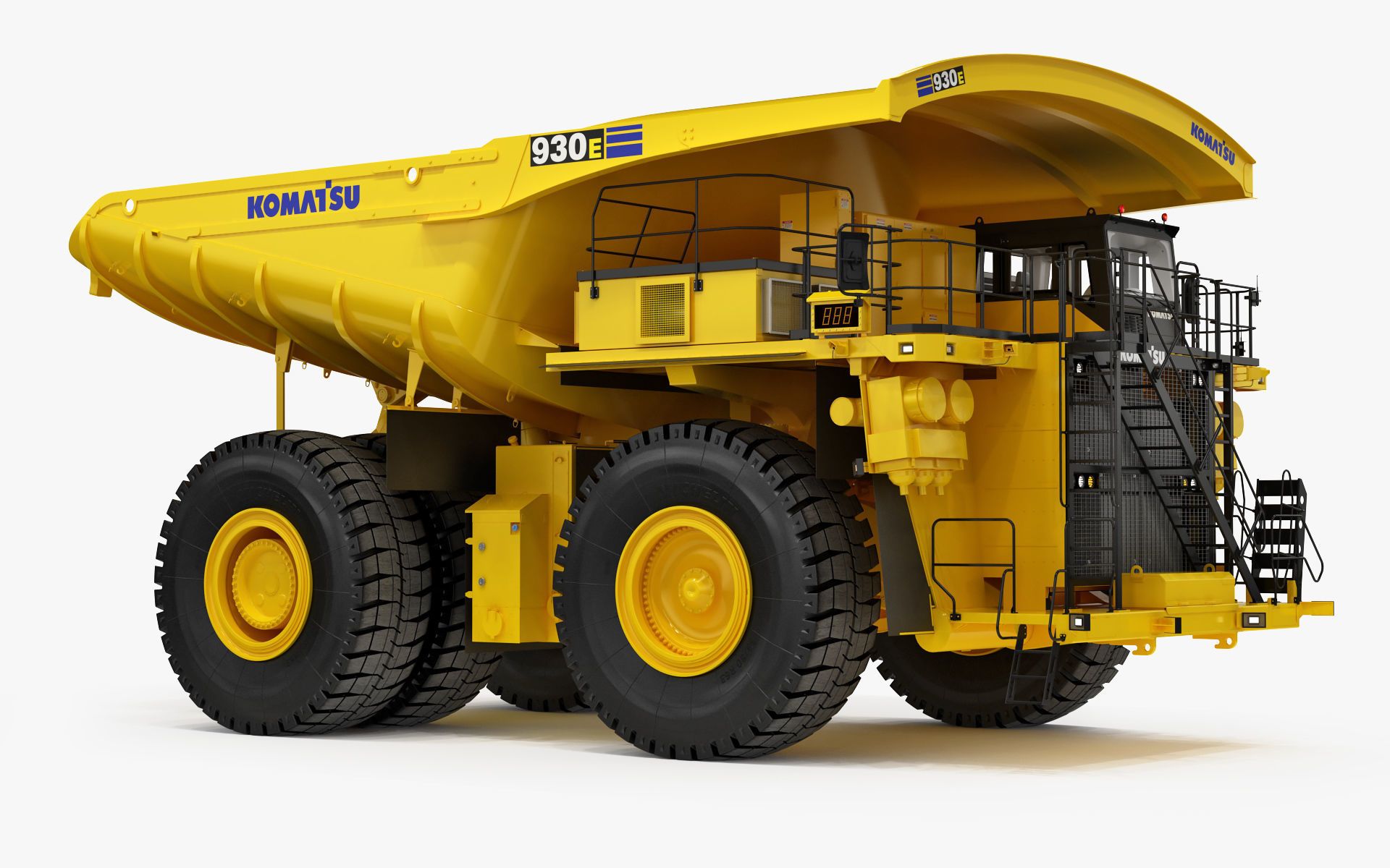 Komatsu 930 E-5 Mining Dump Truck 3D model_12